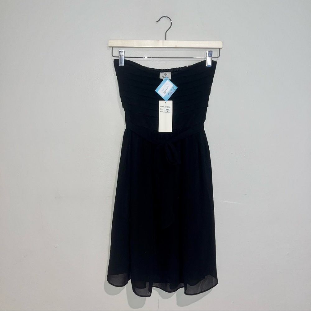 Hot & Delicious Tie Waist Midi Dress Sz S